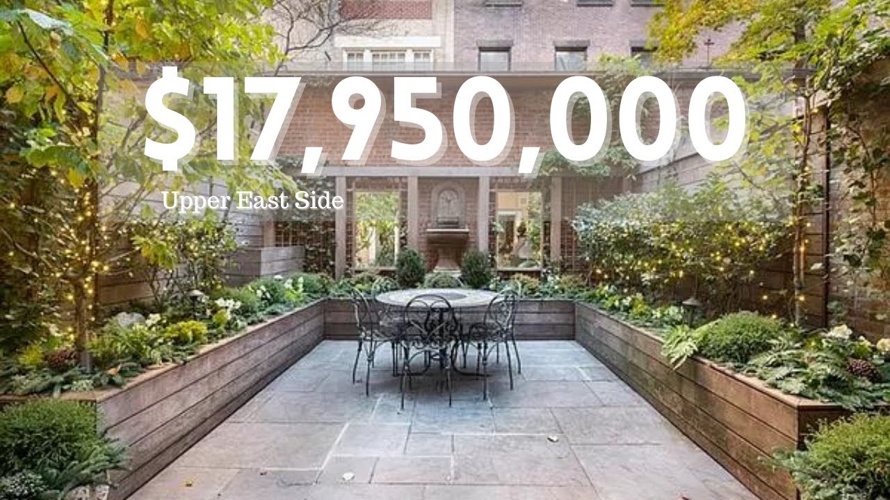 Inside a $17.950 Million Upper East Side,NYC Townhouse | 21ft High Ceiling, 6 Bedrooms, 5 Fireplaces
