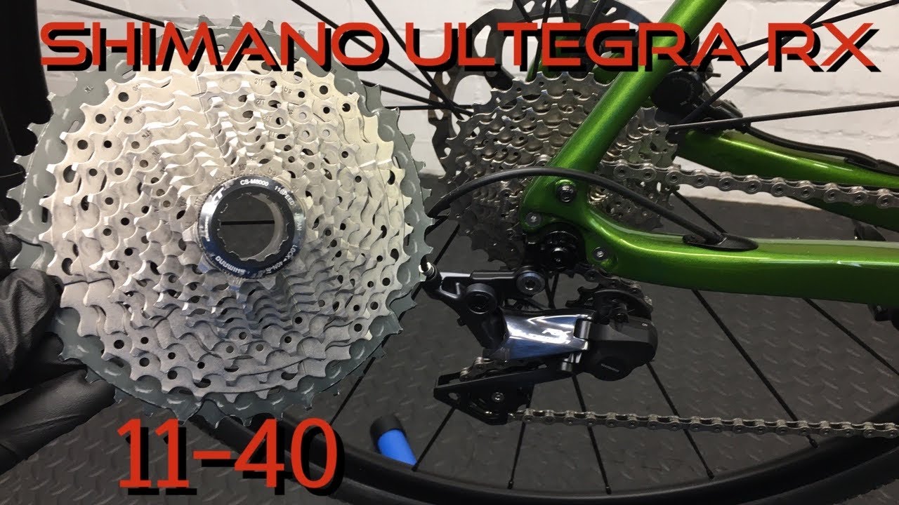 Shimano Ultegra RX800 11-40 Cassette Fitting Guide