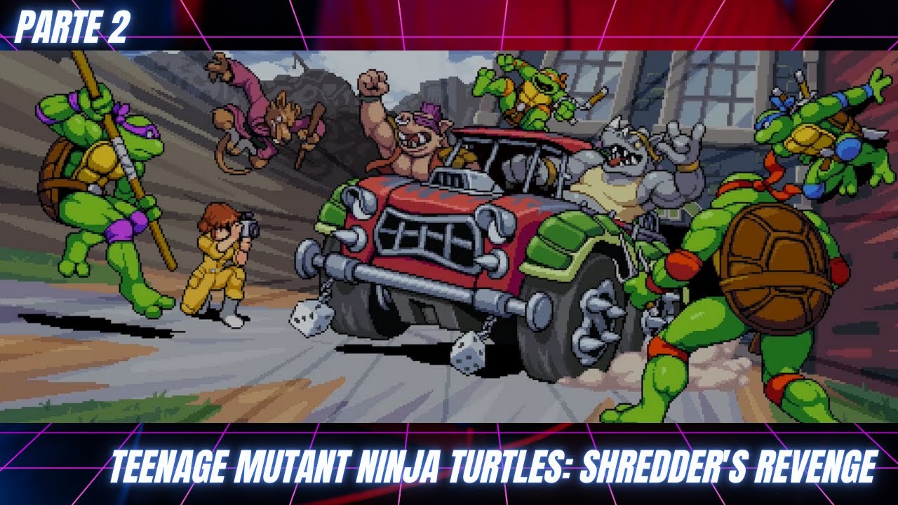 TEENAGE MUTANT NINJA TURTLES: SHREDDER'S REVENGE (PC) - PARTE 2 (SEM COMENTÁRIO/NO COMMENT)