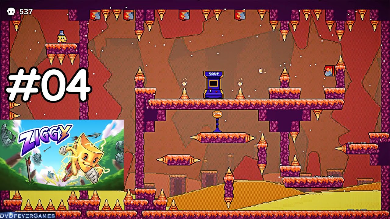**BRAND NEW GAME**  ZIGGY: World 4 (Levels 19-24) - Longplay - PC (4K UHD 60fps) **NEW PLATFORMER**