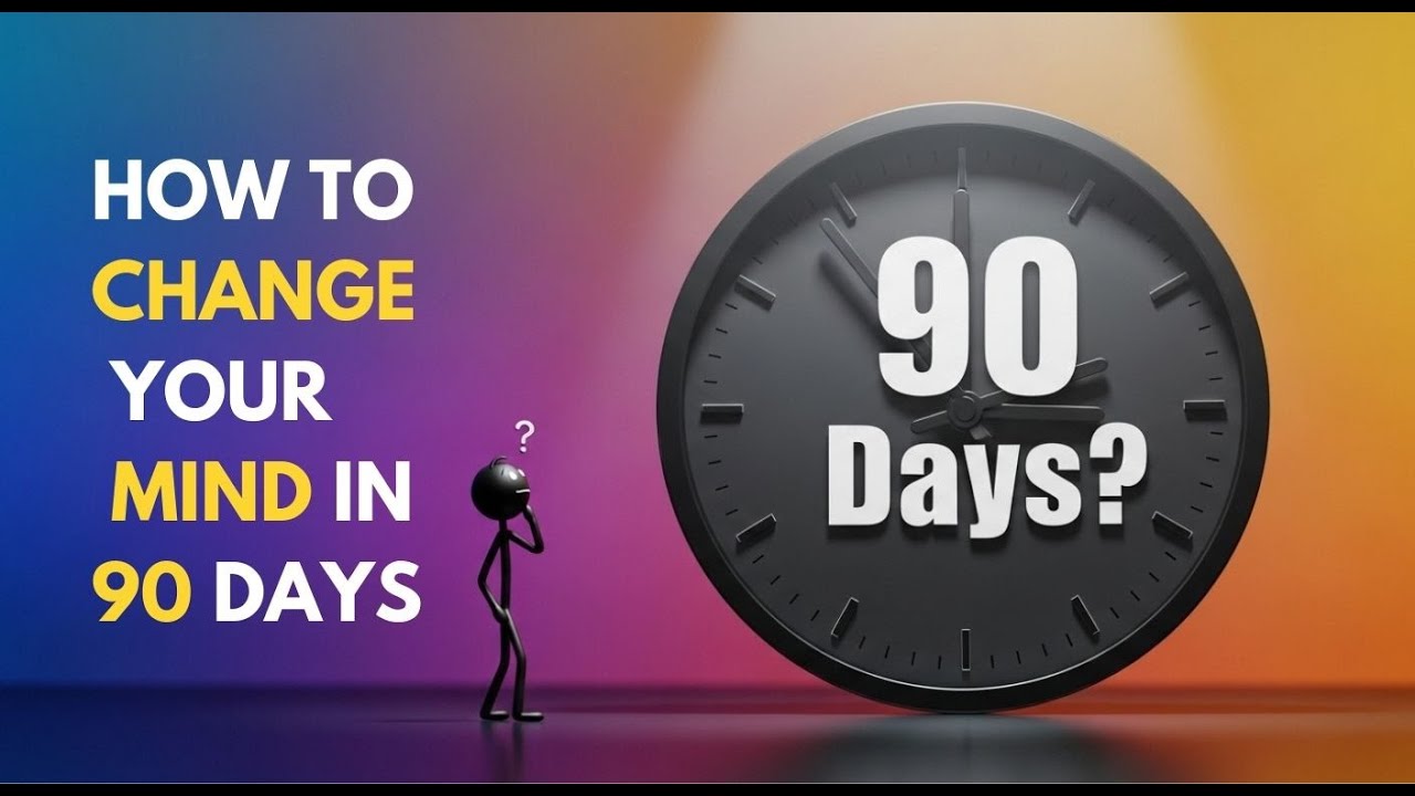 How to change your mind in 90 days