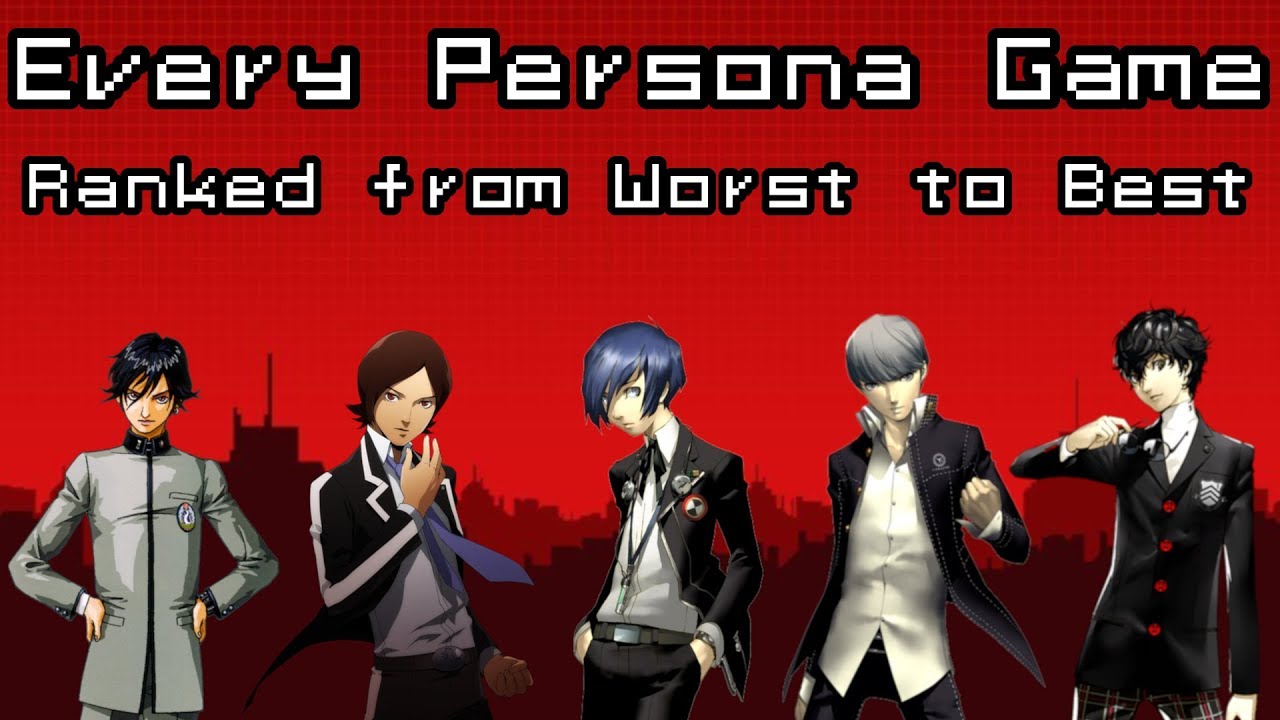 Игры серии Persona: от наименее любимых до самых любимых