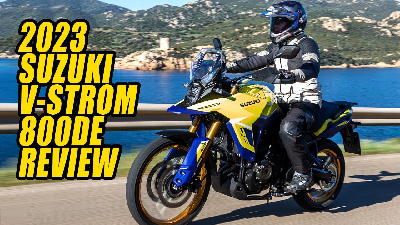 Обзор Suzuki V-Strom 800DE 2023 года