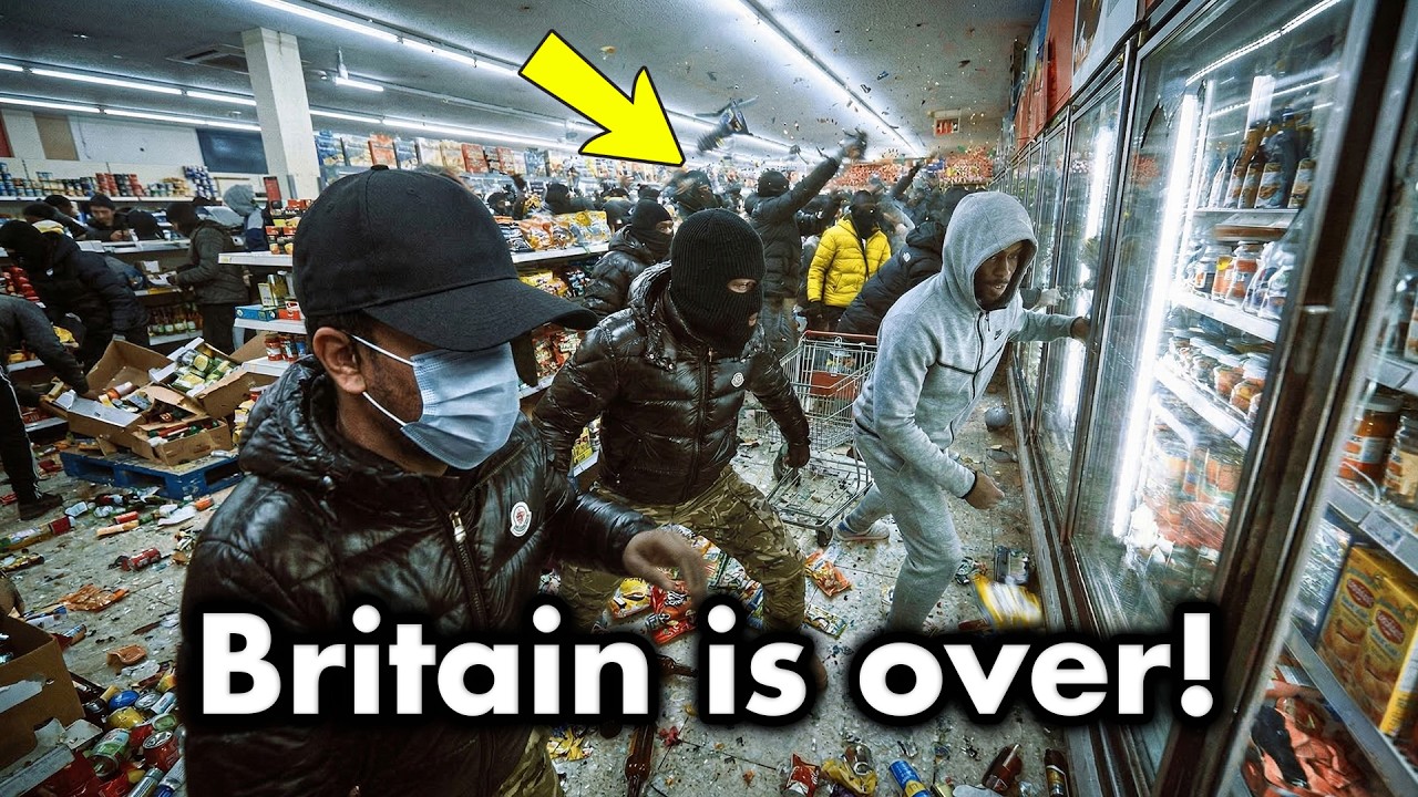 1 MIN AGO: 520,000 Store Crimes SURGE &mdash; UK High Streets Collapse? | News UK