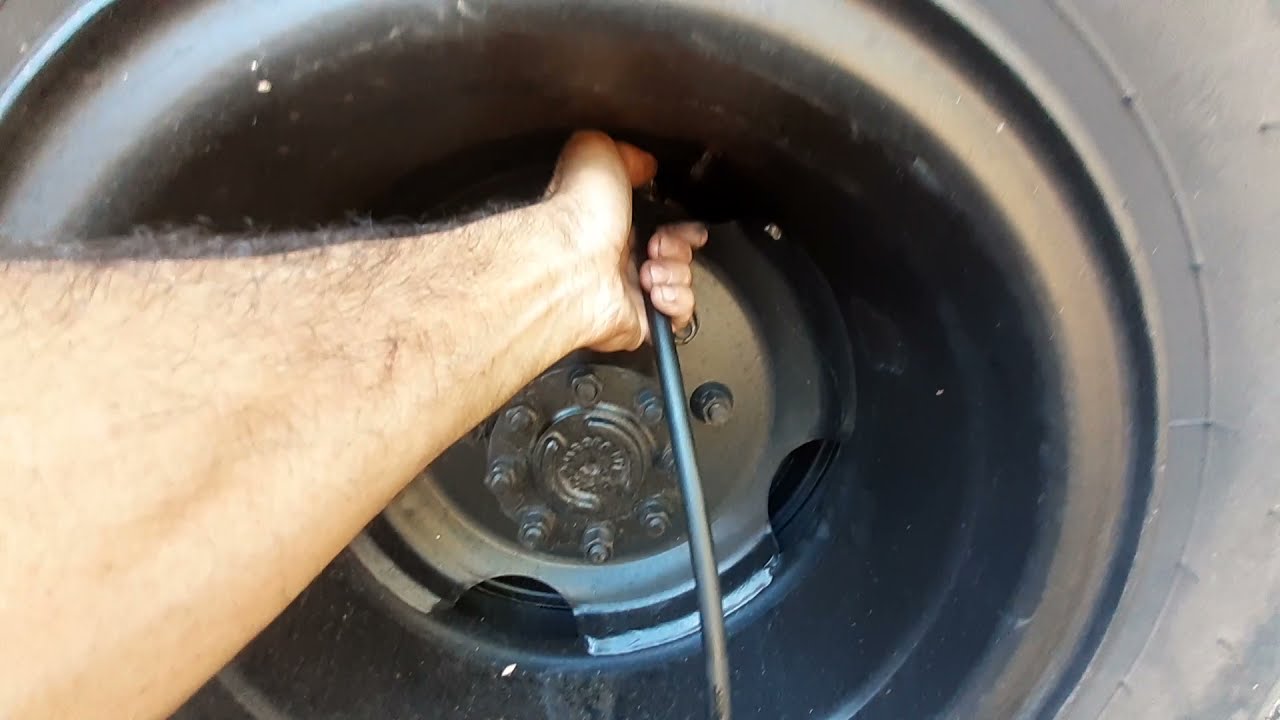 Extensor de  bico para encher pneu de caminhão ou calibrar com mais facilidade