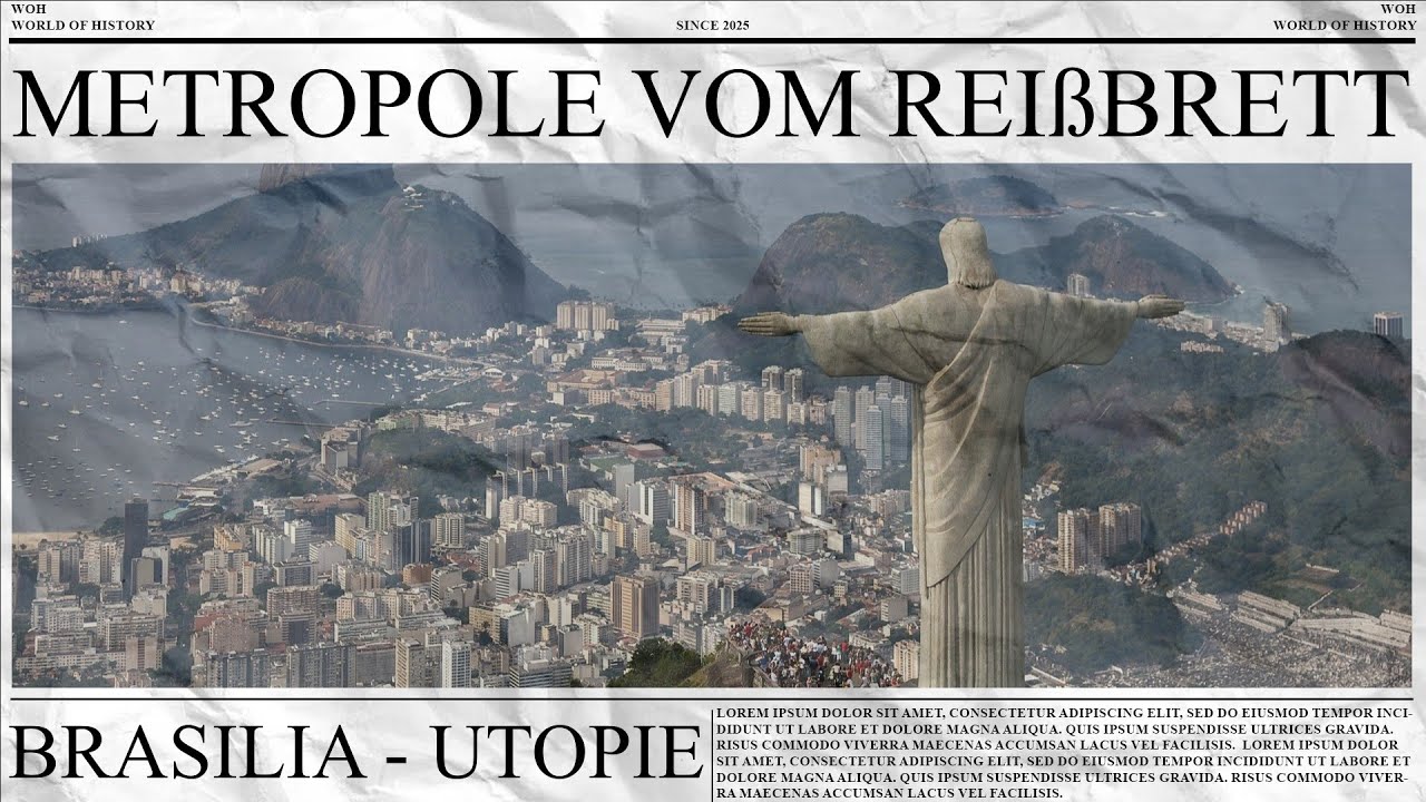 Brasilia - Metropole vom Rei&szlig;brett | Utopie & Brutalit&auml;t aus dem Nichts