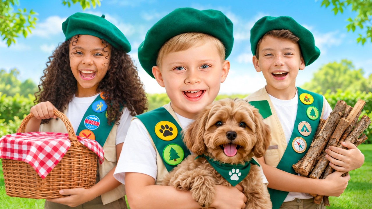 Kids Become Scouts and Learn Outdoor Skills