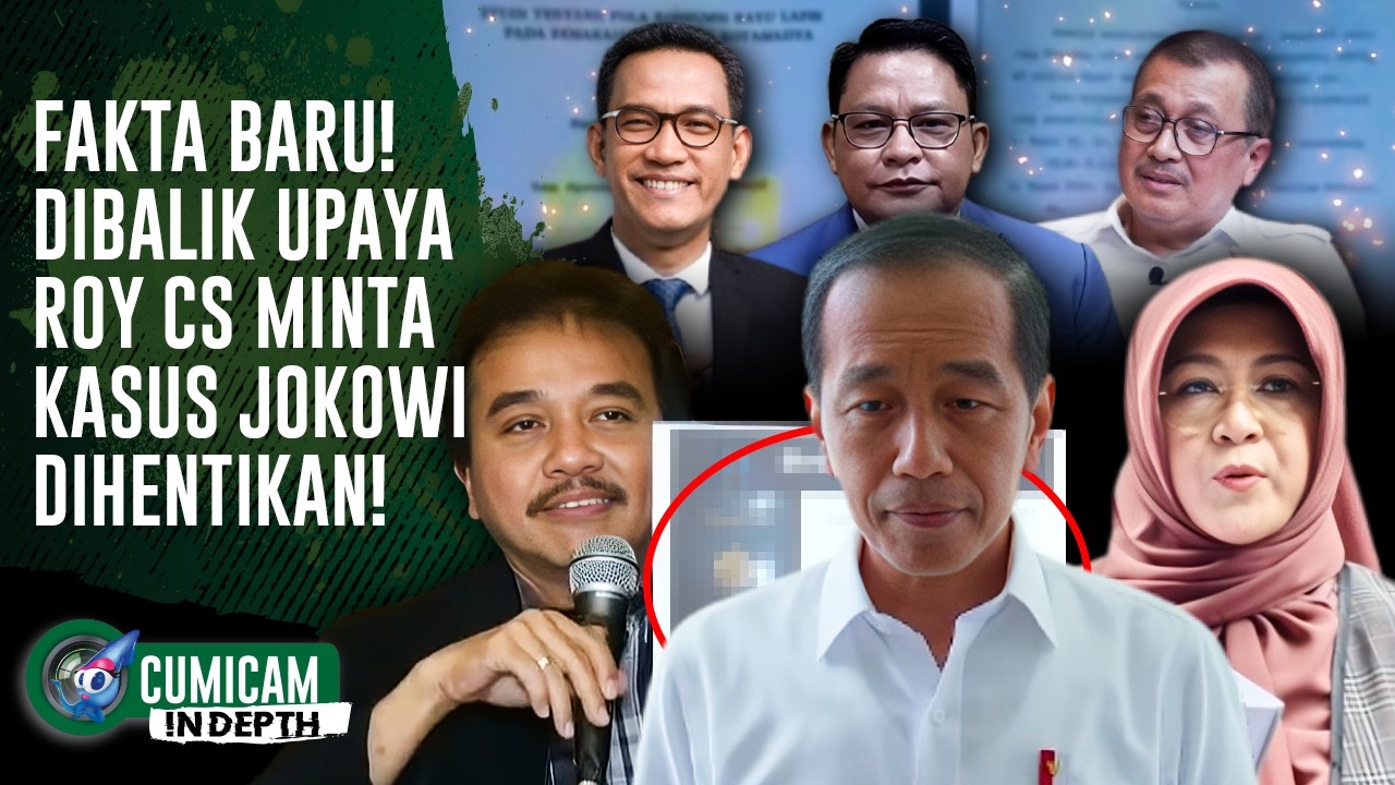 Reaksi Pihak Jokowi! Roy Suryo Cs Bongkar Temuan Baru Spesimen Ijazah UGM Joko Widodo | INDEPTH