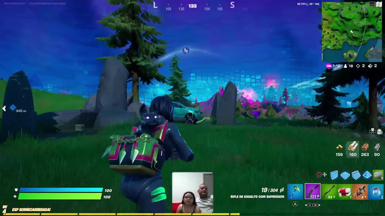 Papai e filhinha na live