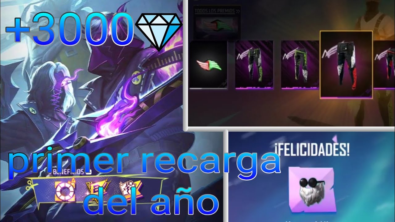 Consiguiendo la barba del viejo y los angelicales rojos en free fire.
