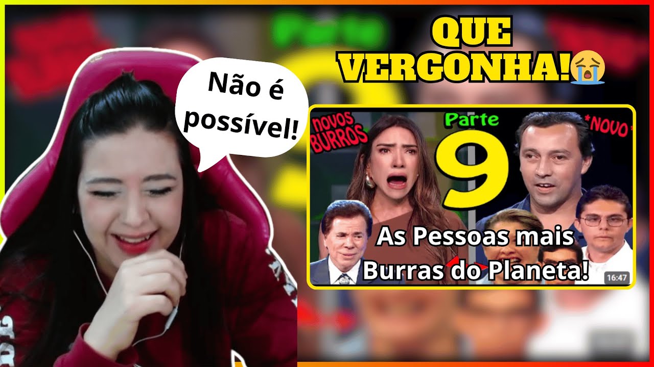 As Maiores Burrices da TV Brasileira 😂 | React