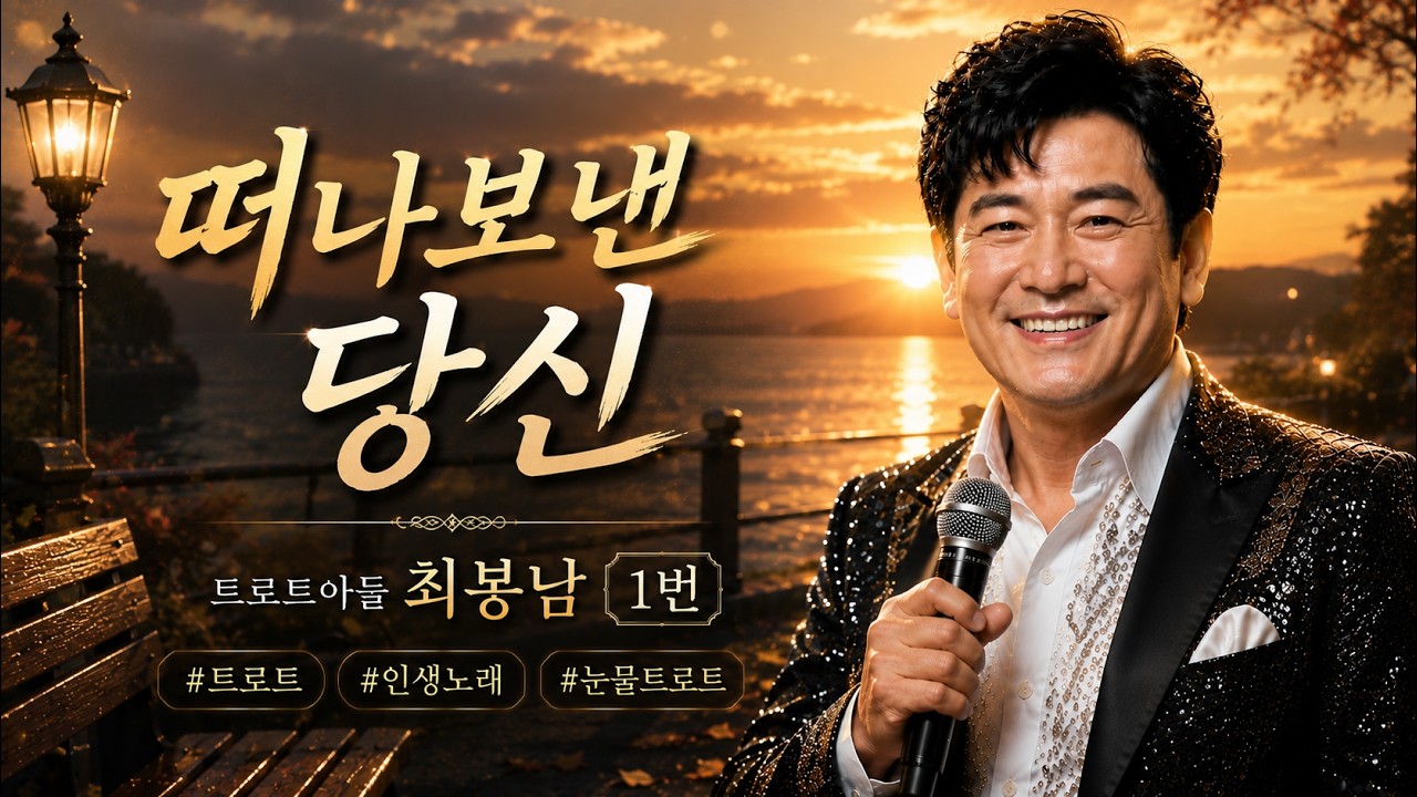 떠나보낸 당신｜트로트아들 최봉남 .1번 #트로트 #인생노래 #눈물트로트