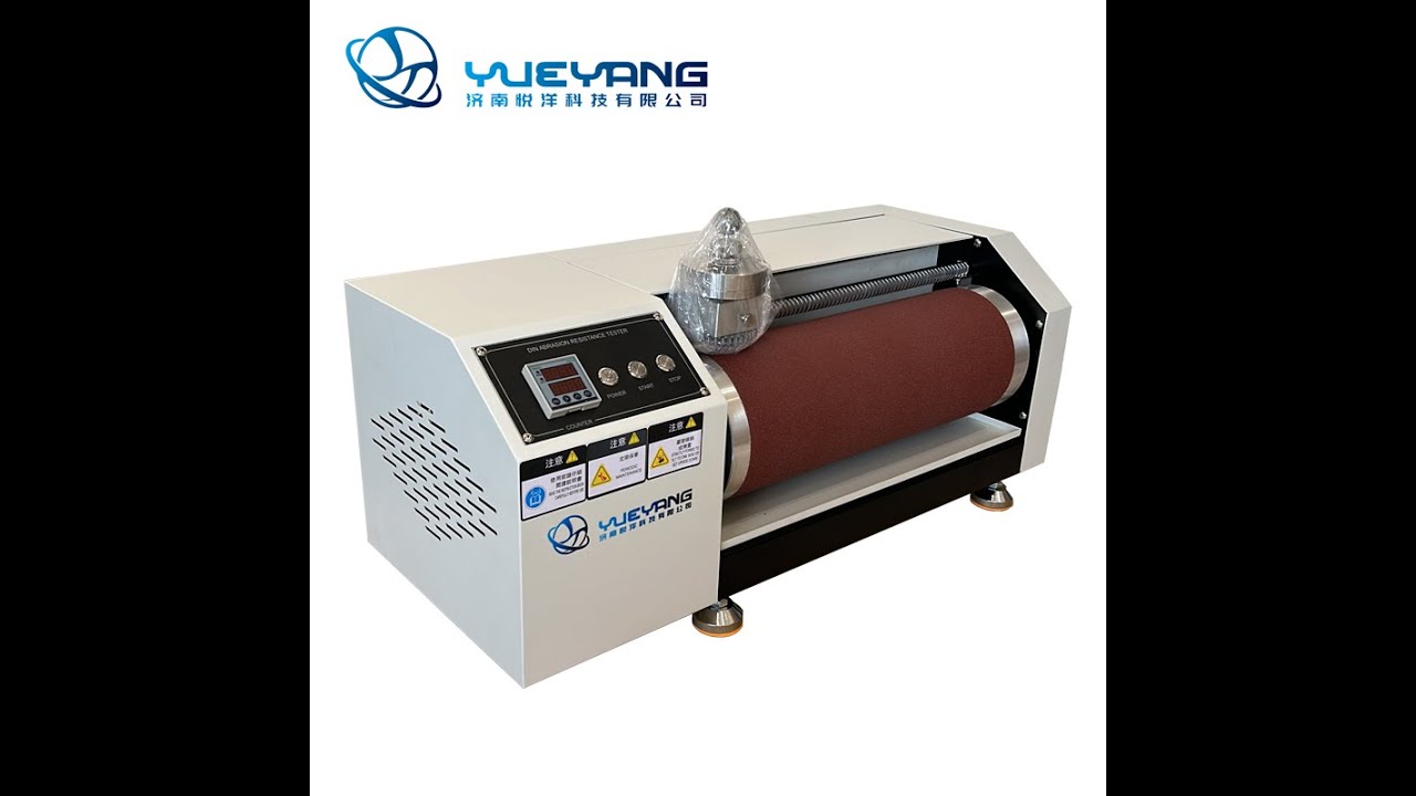 YY 6010   DIN Abrasion Tester #Rubber testing machine#workshops #testingequipment