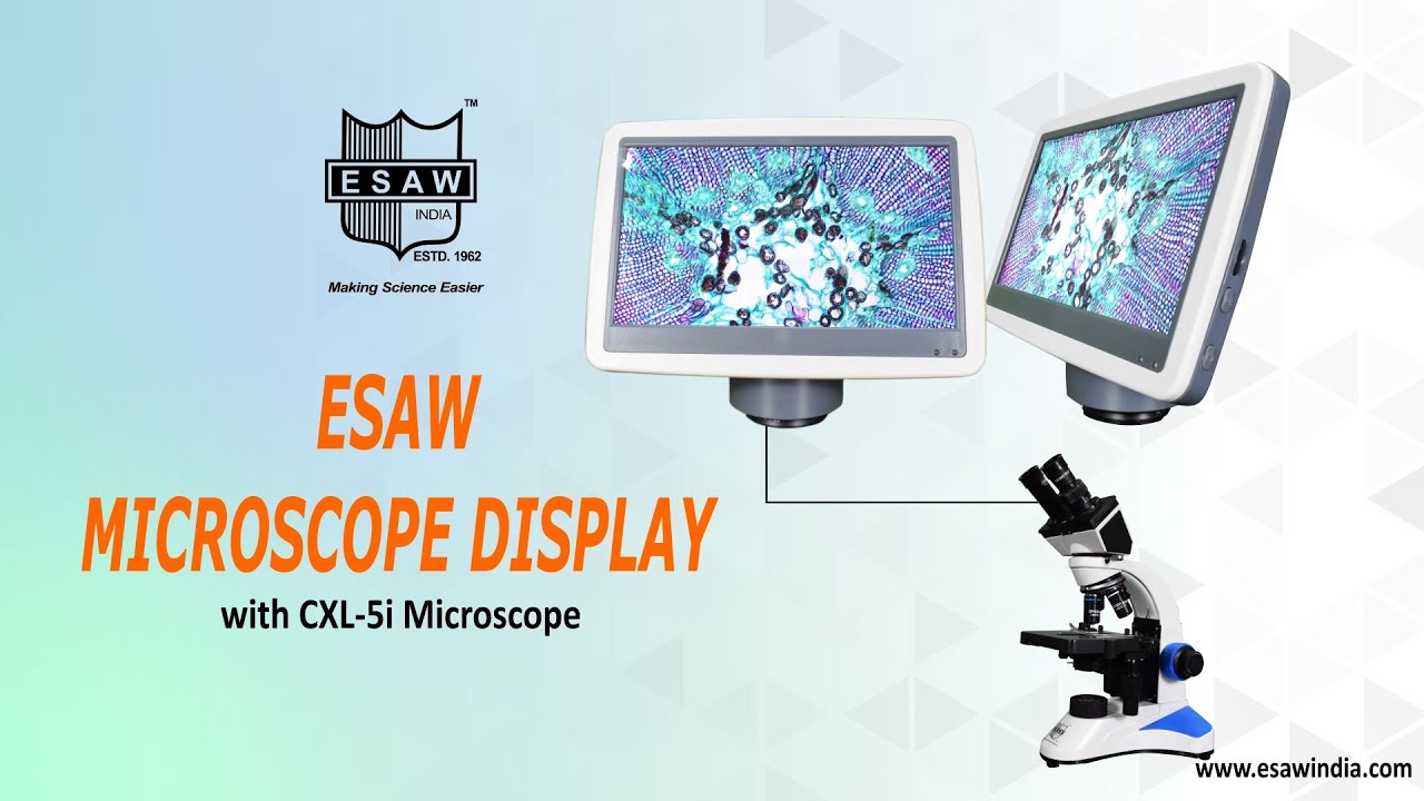 ESAW Scopepad Mini Microscope Screen with CXL-5i Microscope