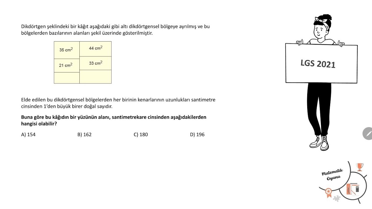 LGS 2021 || Çarpanlar ve Katlar | #lgs2021 #lgsmatematik #lgssoruları #maths #çarpanlarvekatlar