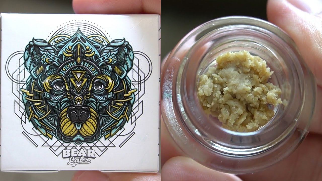 Наконец-то пробую BEAR LABS LIVE ROSIN