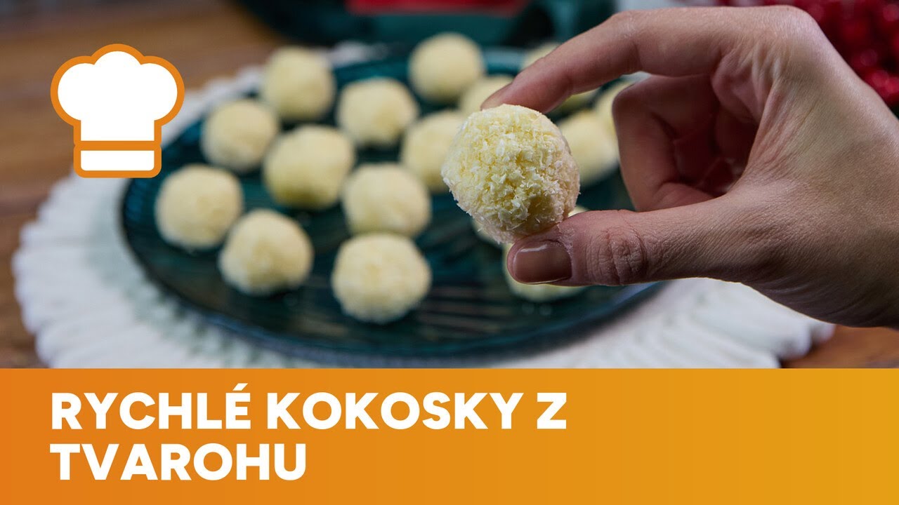Rychl&eacute; kokosky z tvarohu jsou měkk&eacute;, vl&aacute;čn&eacute; a zvl&aacute;dnou je připravit i děti