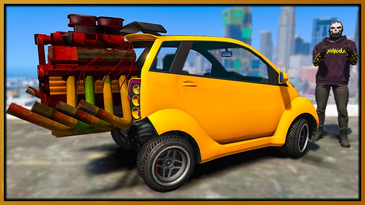 GTA 5 RP - Fastest Small Car Embarrasses Cops