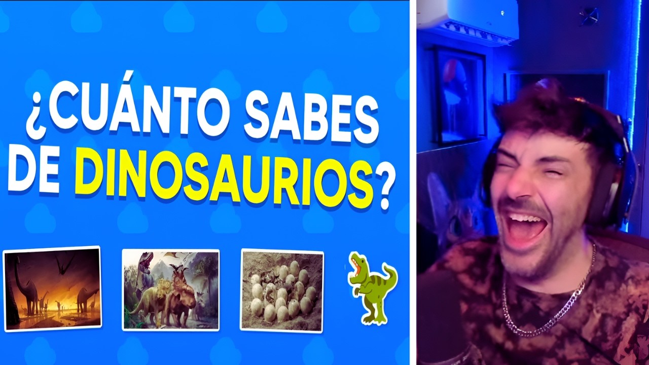 PAPITO RESPONDE PREGUNTAS FÁCILES DE DINOSAURIOS 🦖