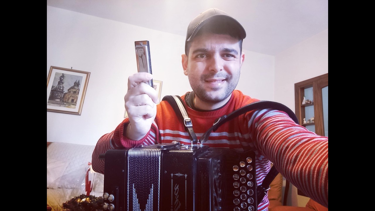 Luca Cocco di Ardauli e la sua armonica a bocca /balli sardi / 21 Febbraio 2026