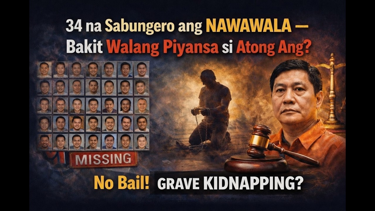 34 na Sabungero ang NAWAWALA — Bakit Walang Piyansa si Atong Ang?