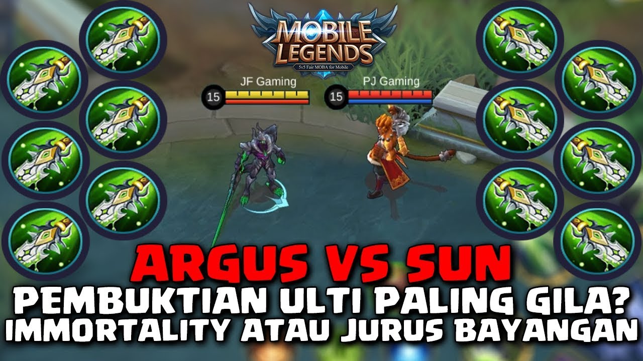 SUN VS ARGUS | SIAPAKAH FIGHTER TERKUAT DIANTARA MEREKA?!
