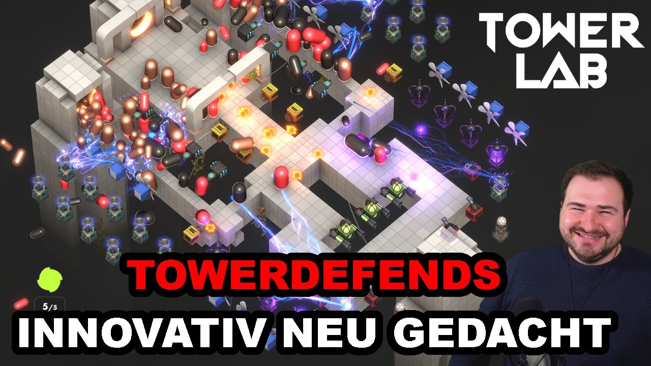 TOWERLAB - INNOVATIVES NEUES TOWERDEFENDS SPIEL