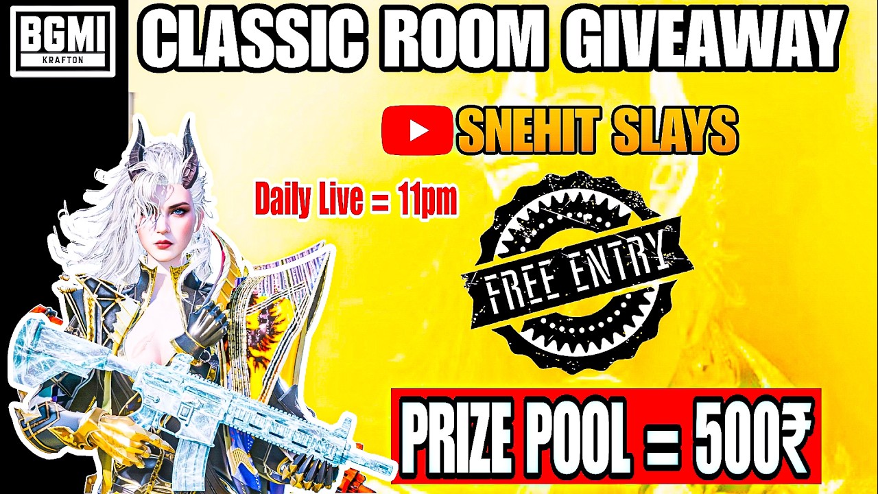 BGMI LIVE CUSTOM ROOMS | 500RS PRIZE CUSTOM ROOM🔵BGMI LIVE #bgmi #bgmilive #tdm #shorts