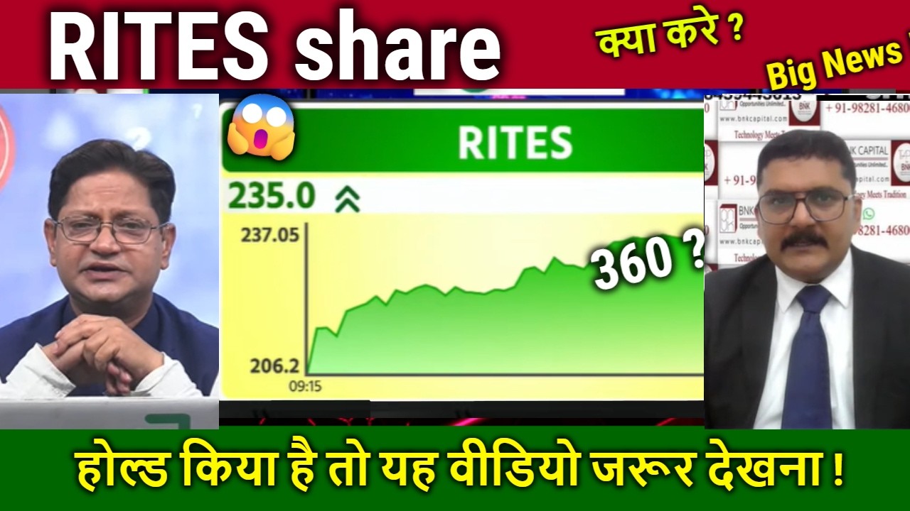 RITES share latest news,rites share analysis,rites share news today,rites share target 2026