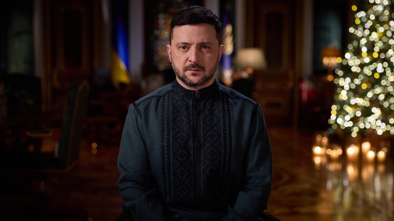 Володимир Зеленський вітає українців із Новим роком