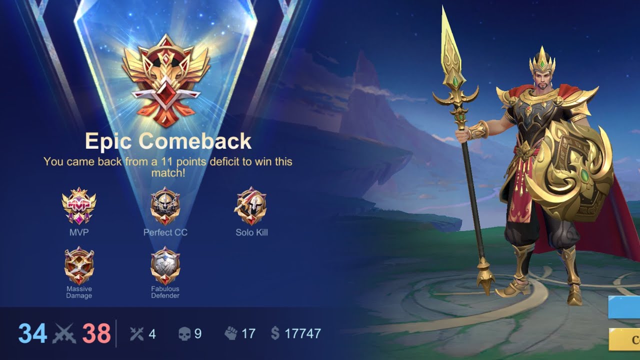 MINSITTHAR EPIC COMEBACK IN LATE GAME(MLBB)