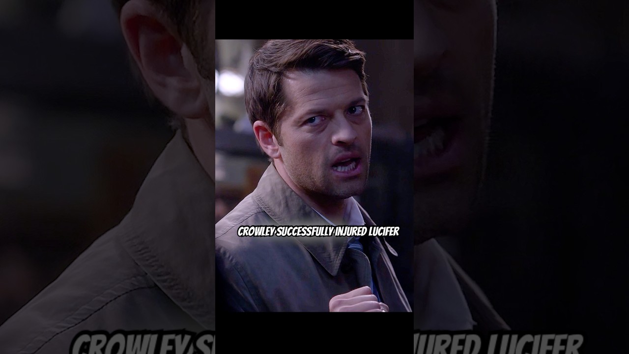 Crowley successfully injured Lucifer#supernatural #foryou #shorts #shortvideo #series