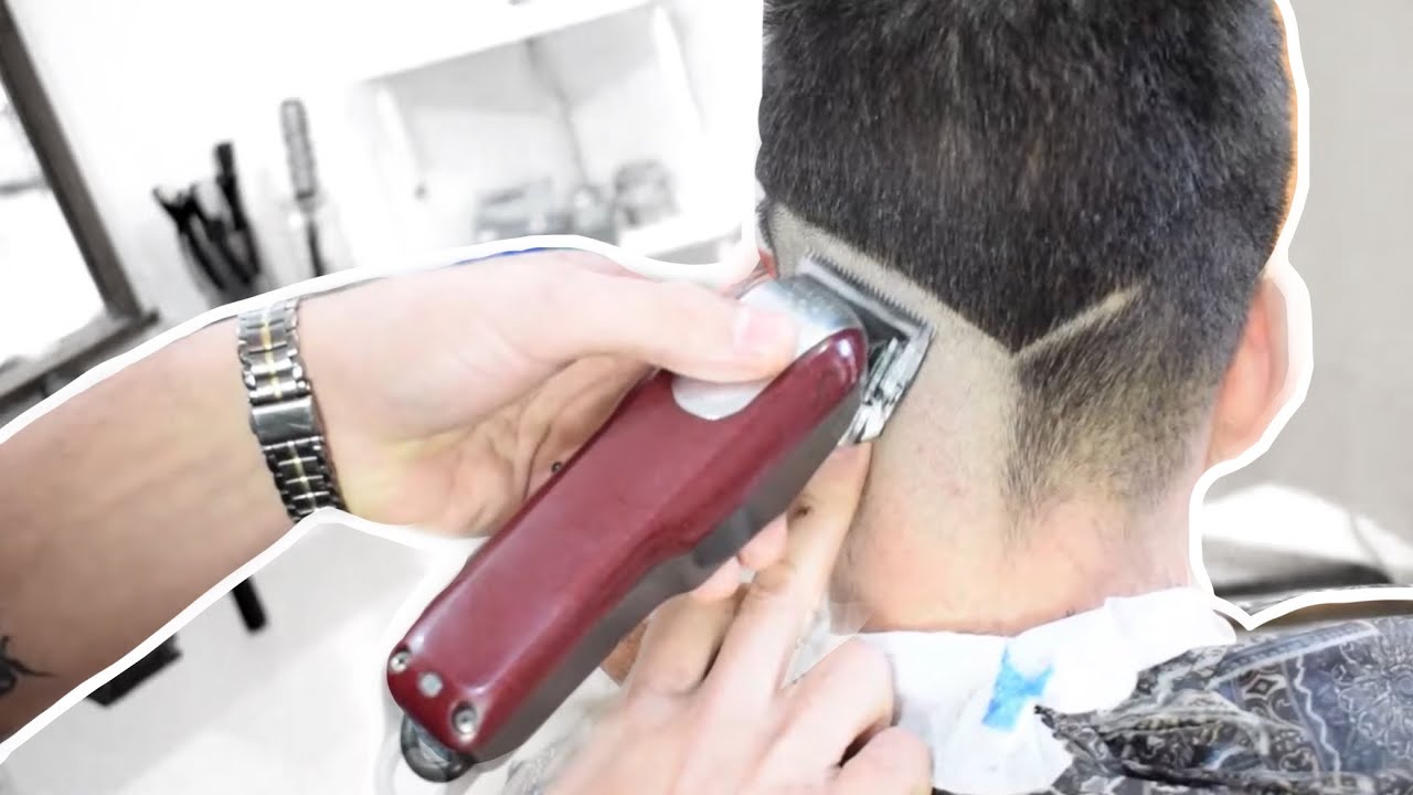 Como hacer DEGRADE en V.... (tutorial FACIL)#4 (curso de barberia)