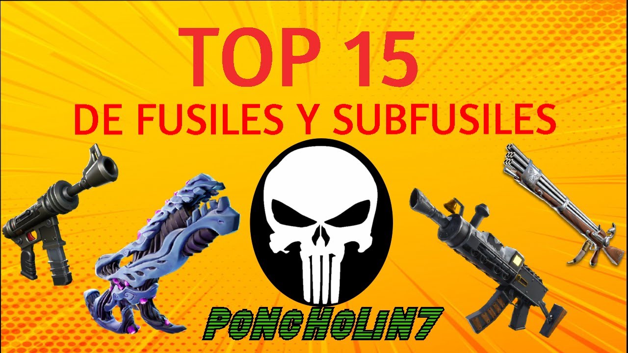-TOP 15 De Fusiles y Subfusiles- Salvar al mundo