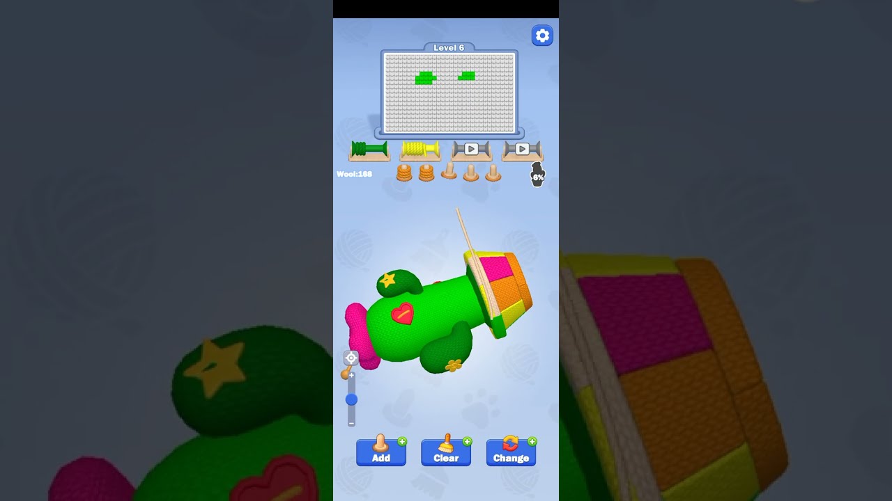 Knit Master 3D Level 6 | Game Walkthrough (No Extra Tools Used)