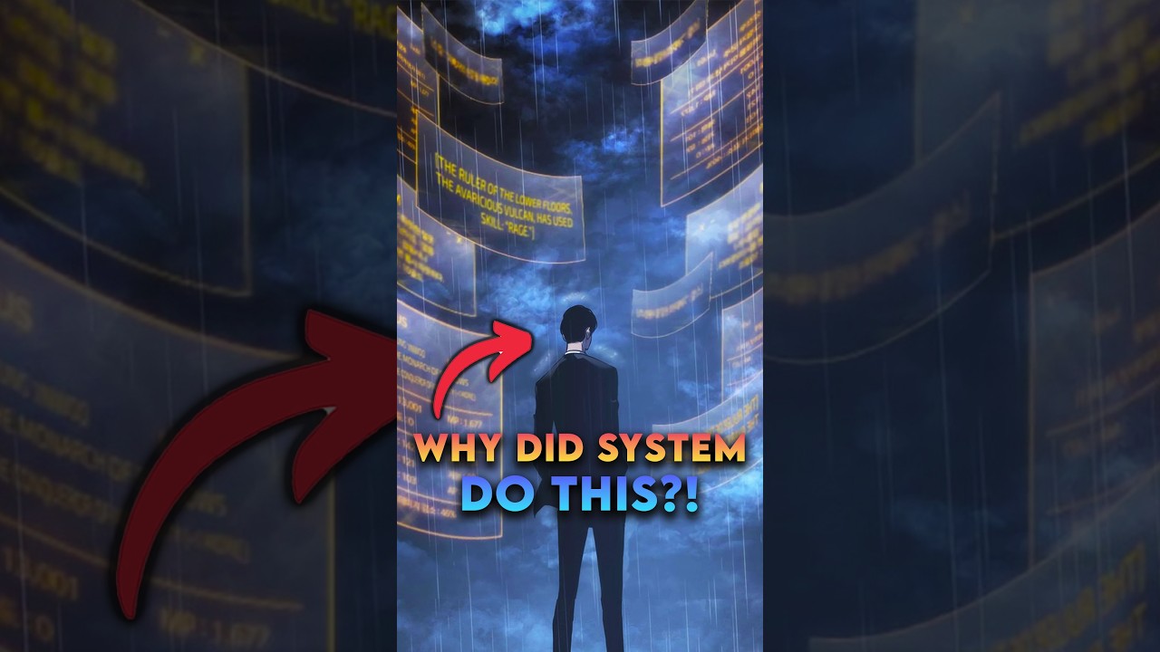 Why Did the System Give Jinwoo the Elixir of Life? #sololeveling #shorts