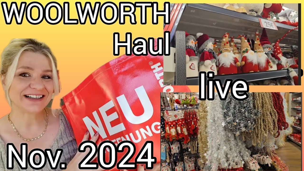 WOOLWORTH LIVE HAUL/NEUERÖFFNUNG ANGEBOTE