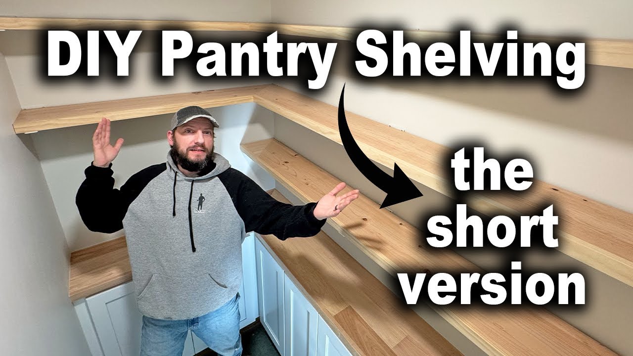 DIY Pantry Shelving with 2x10's! | The Short Version