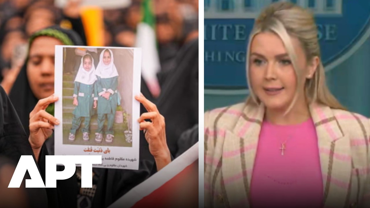 Karoline Leavitt Fumes Trump Admin Has Been 'Harassed' Over Girls' School Strike | APT