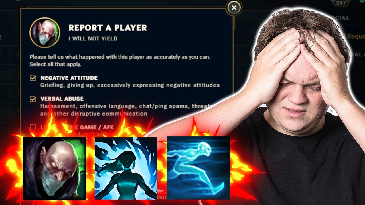 RAGE, TILT & INTER - League Of Legends 2023