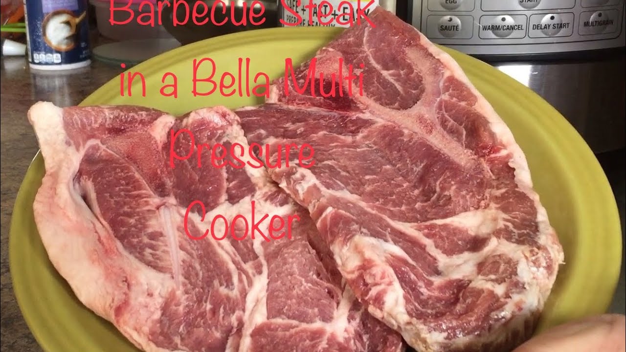 Barbecue Steak in a Bella Multi Pressure Cooker
