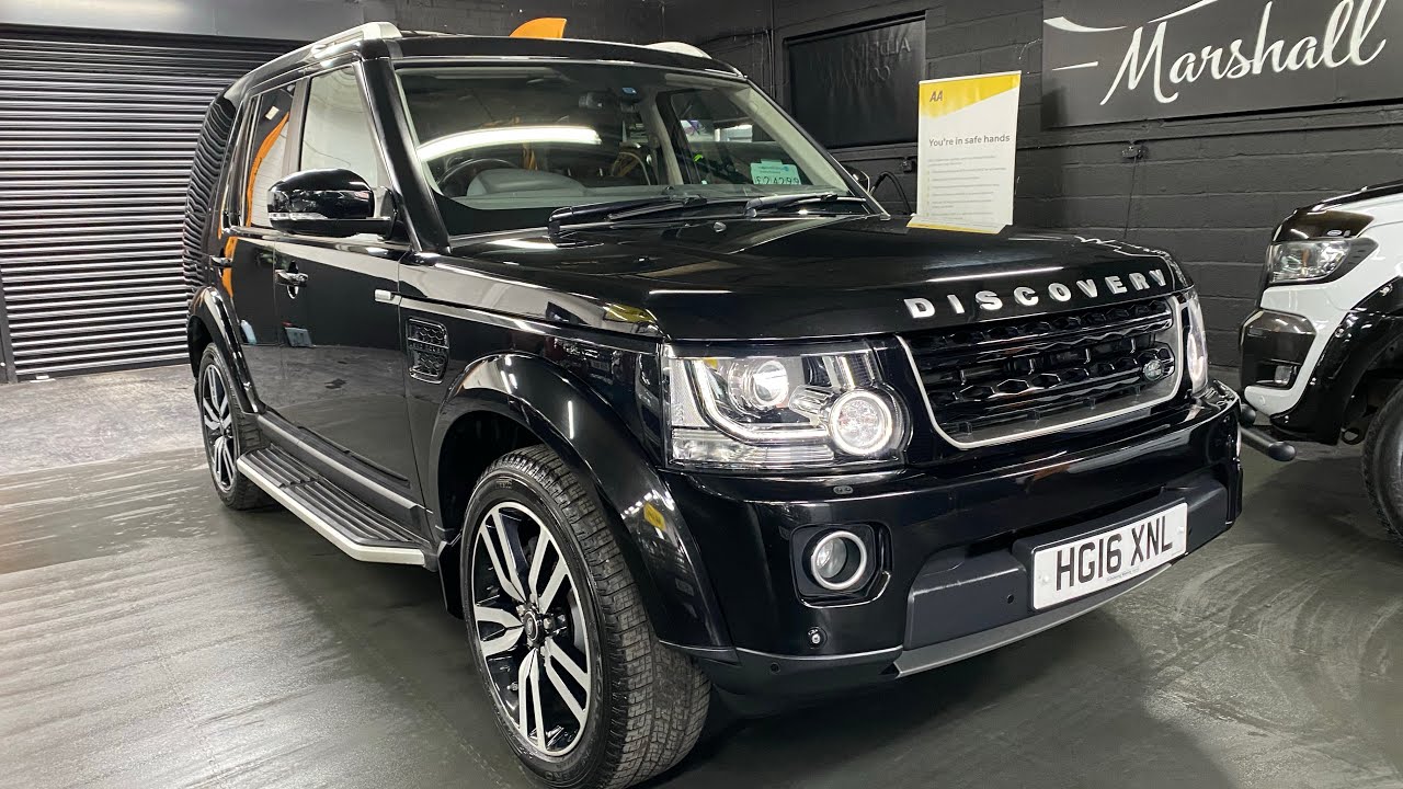 2016 LandRover Discovery 4 Landmark 3.0 SDV6 euro6 ( Santorini black - 10 services incl cambelts )