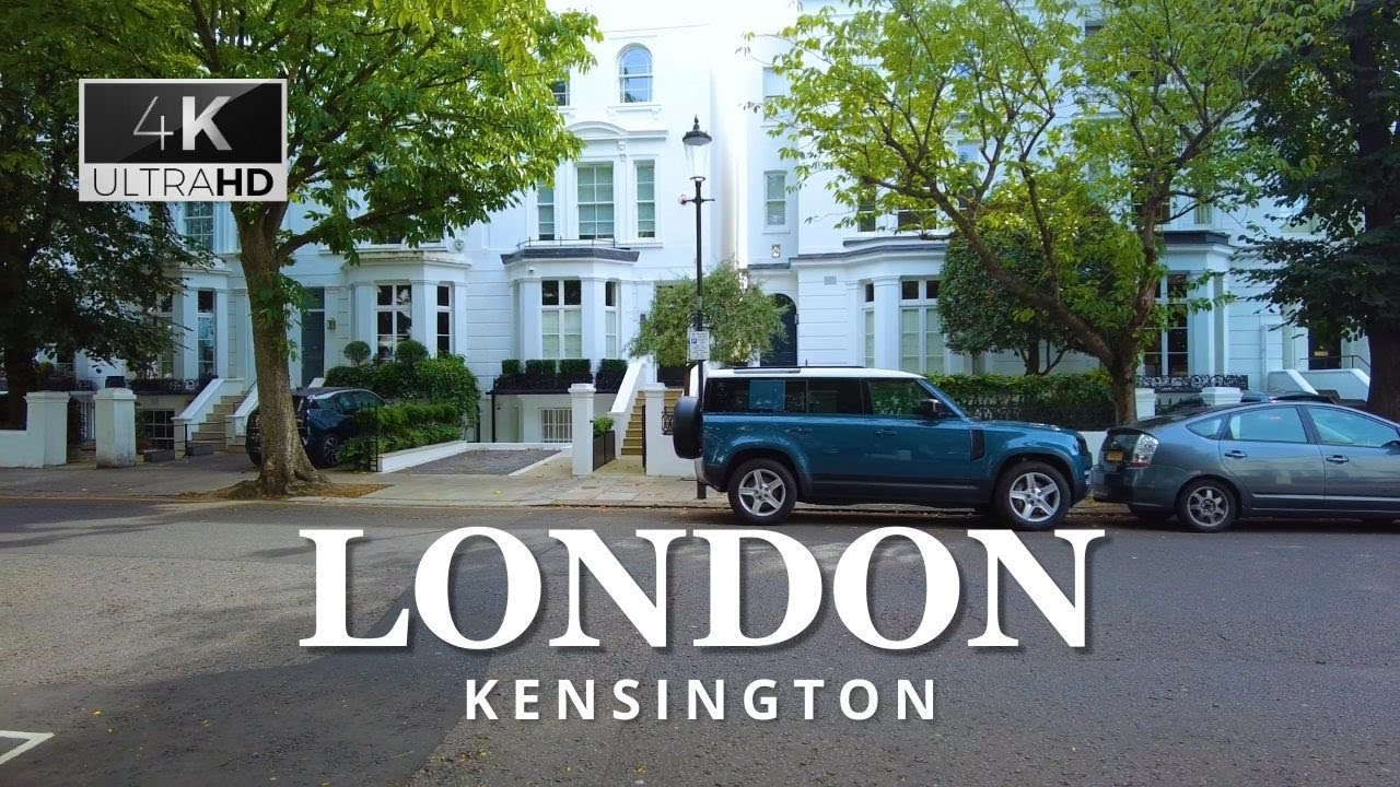 Wealthiest Parts of London - Part 5 | 🇬🇧 London Walking Tour in Kensington | 4K