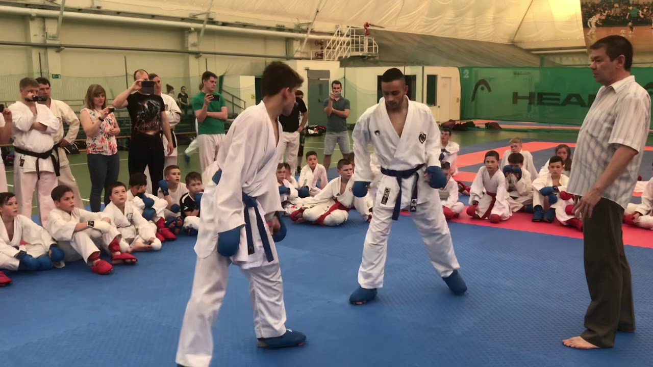 Steven Da Costa karate WKF seminar in Kazan
