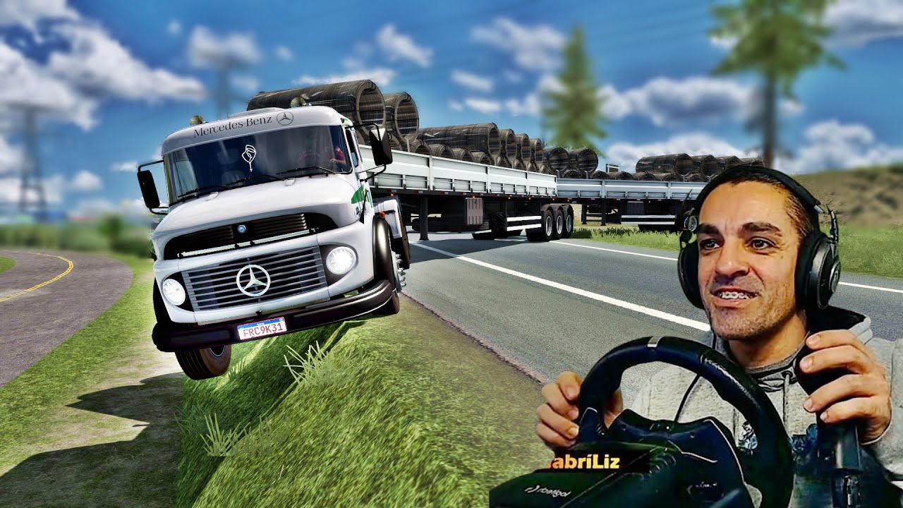 QUE TRISTEZA, TESTEI O MB 1519 NO BITREM - Vida de Caminhoneiro 357 - Euro Truck Simulator 2
