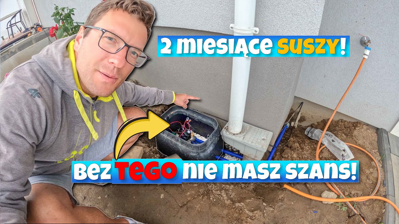 AUTOMATYCZNA DOLEWKA DO ZBIORNIKA NA DESZCZÓWKĘ LUB STUDNI– PROSTE ROZWIĄZANIE DO OGRODU.