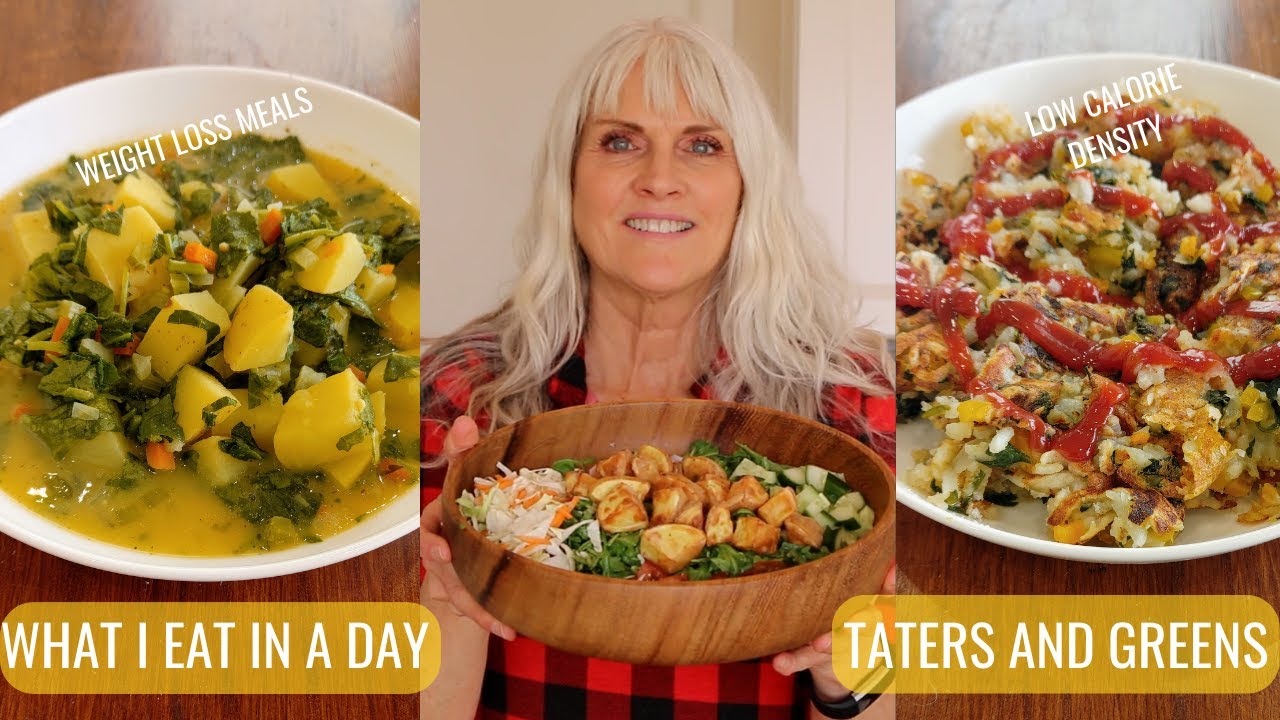 What I Eat In A Day / Taters and Greens / WFPBNO
