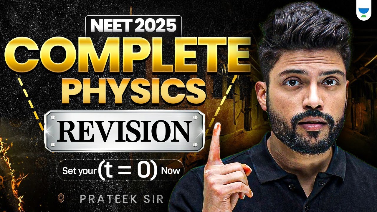 🔥 NEET 2025 Full Syllabus Mock Test 🧠 | Most Expected Questions by Prateek Jain Sir 🚀📘