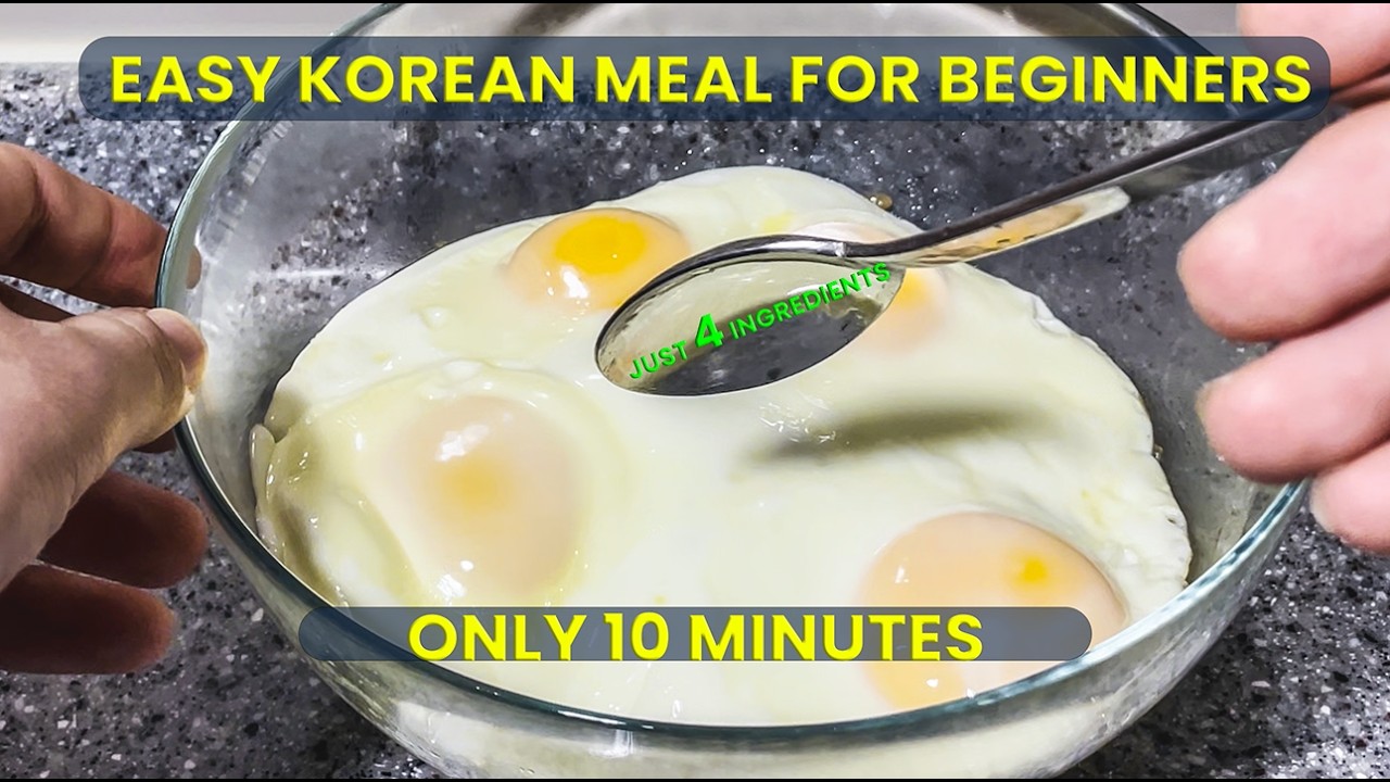The Easiest 10-Minute Korean Meal: Soy Sauce Egg Rice