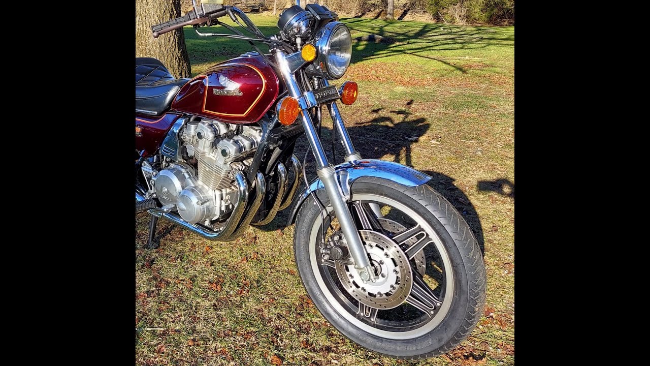 Honda CB900 Custom  - Installing EBC Brake Rotors